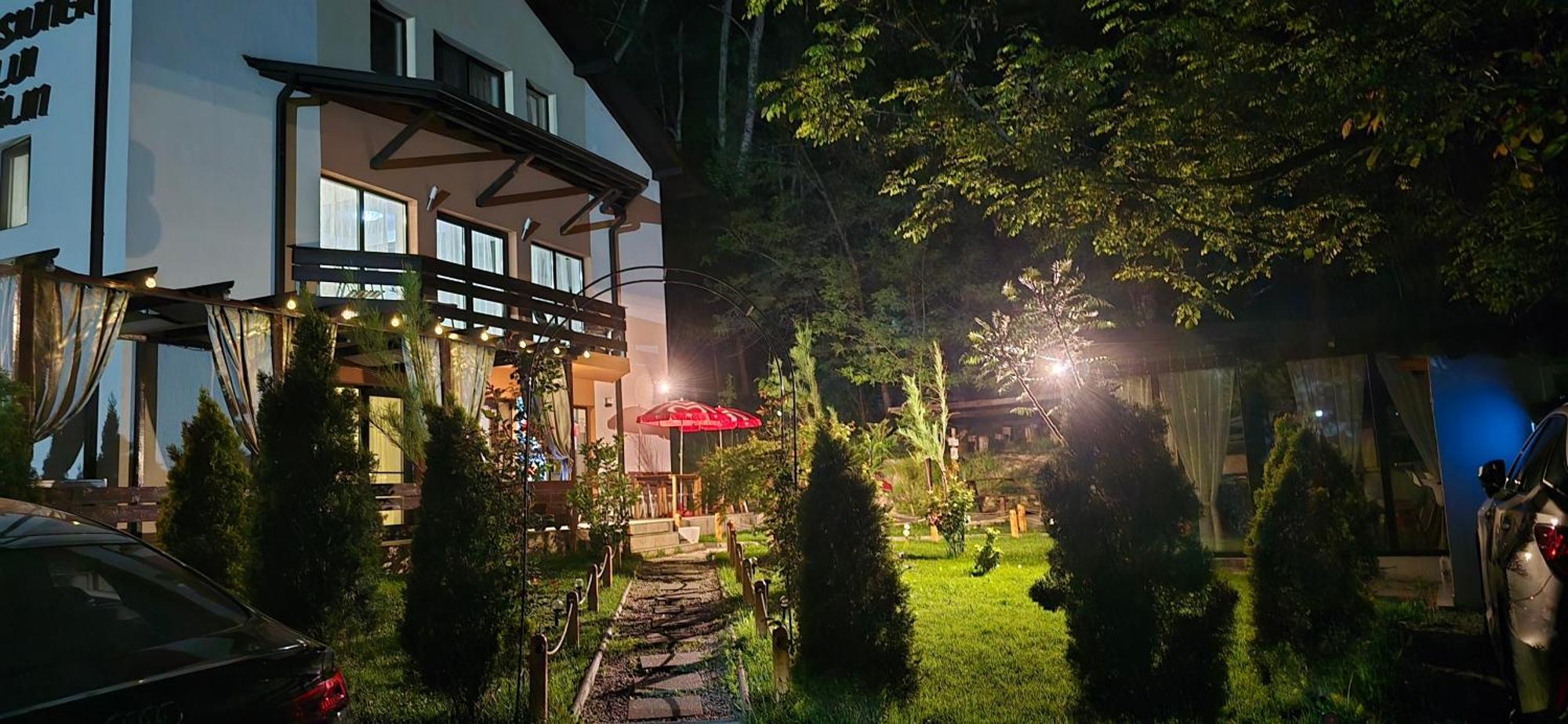 Pensiunea Lui Calin Ocnele Mari Exterior foto